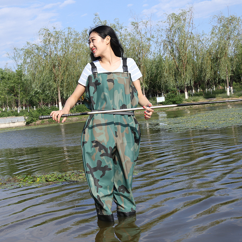 Fishing Waders - EU37-45 防水耐摩耗釣り服ブーツ屋外狩猟洗車オーバーオールチェストウェーダーパンツウェーディングパンツ