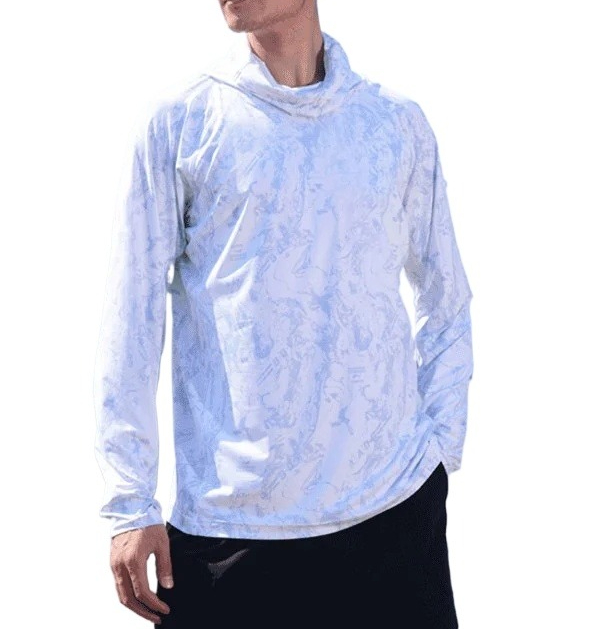 2026迷彩柄フィッシングシャツ日焼け止め服超薄型アイスシル - Fishing Shirt Uv Protection のレビューと価格