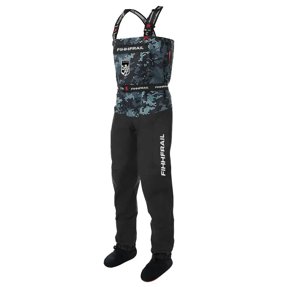 防水ネオプレン製メンズフィッシングパンツ、3色展開ウェーダー - Fishing Waders のレビューと価格