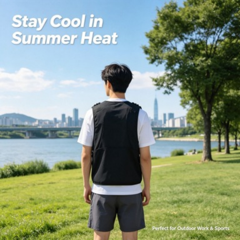 水冷ベスト ショルダーストラップ メッシュ冷却ベスト サイド - Fishing Vest のレビューと価格