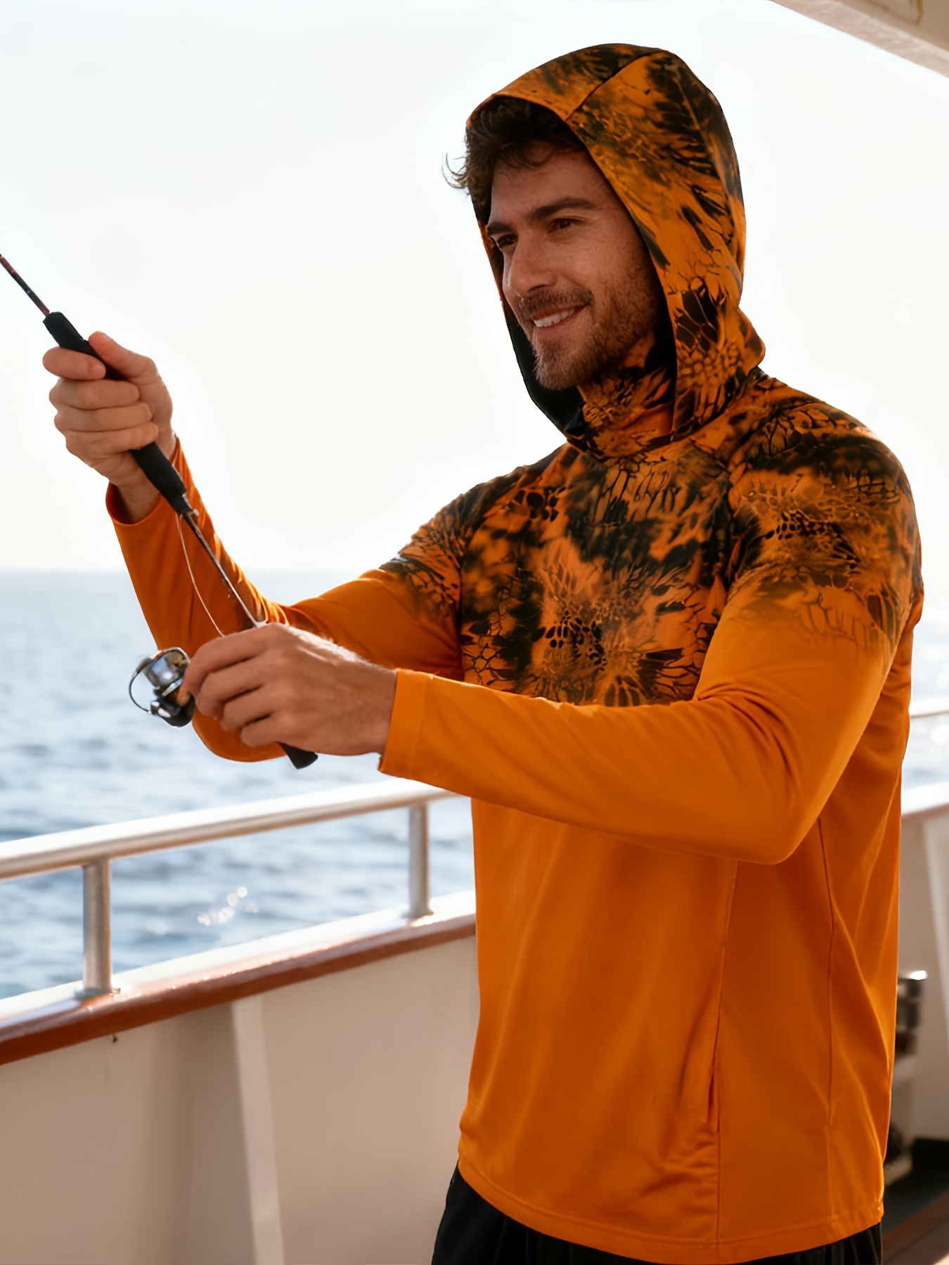 2026年新モデル UVカット長袖フード付きフィッシングシャ - Fishing Mask Sun Protection のレビューと価格