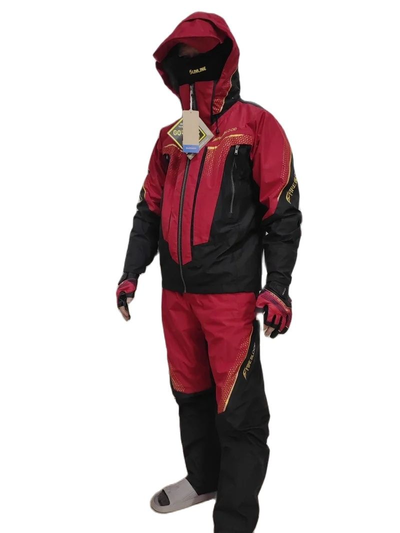 新ブランド釣り服メンズ夏薄型防水ロックフィッシングセット三層 - Fishing Rain Suit のレビューと価格