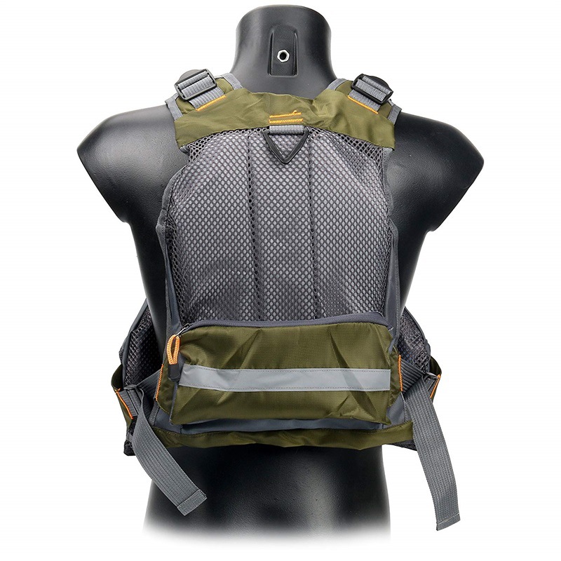 釣り用スーツ ボートベスト コート 釣り機能付き マルチポケ - Fishing Vest のレビューと価格